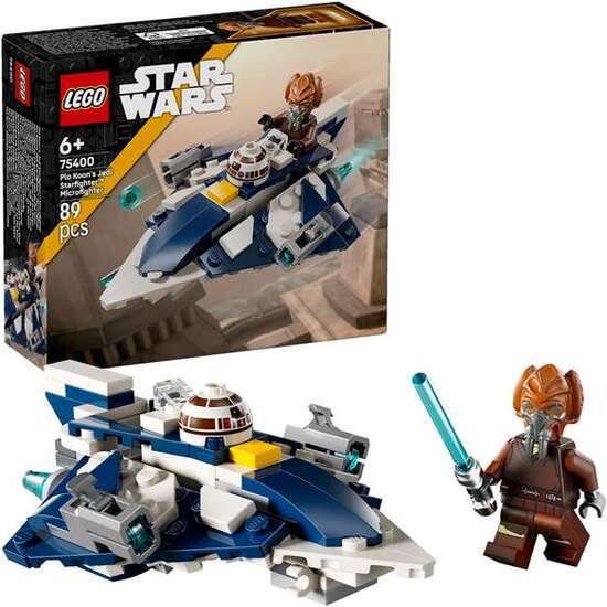 MICROFIGHTER: CAZA ESTELAR JEDI DE PLO KOON LEGO STAR WARS image 3
