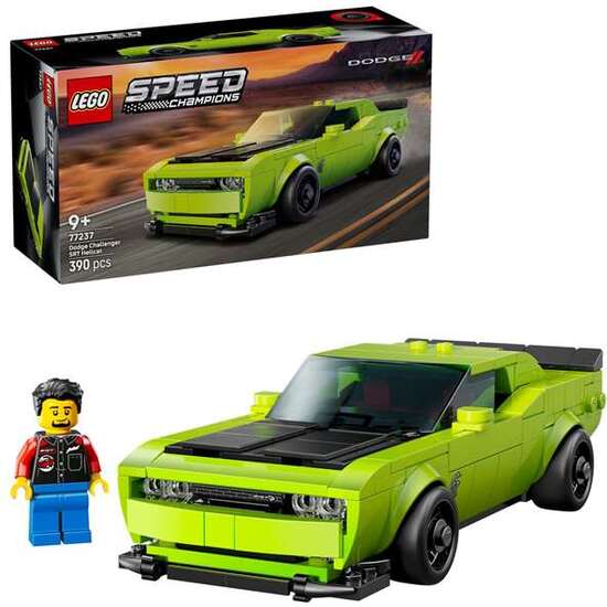 VEHÍCULO DEPORTIVO DODGE CHALLENGER SRT HELLCAT LEGO SPEED CHAMPIONS image 3