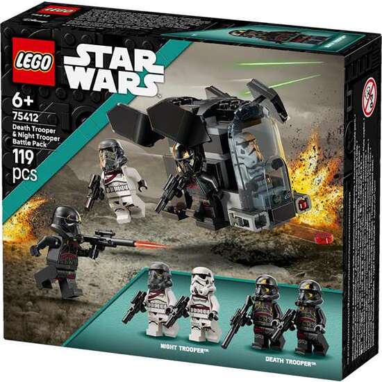 PACK DE COMBATE: SOLDADO DE LA MUERTE Y SOLDADO DE LA NOCHE LEGO STAR WARS image 1
