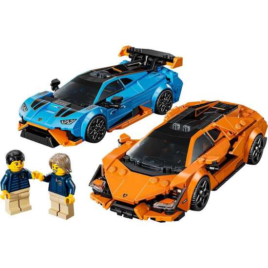 VEHÍCULO LAMBORGHINI REVUELTO Y HURACÁN STO LEGO SPEED CHAMPIONS image 1