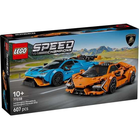 VEHÍCULO LAMBORGHINI REVUELTO Y HURACÁN STO LEGO SPEED CHAMPIONS image 2