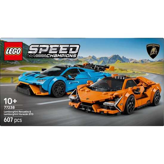 VEHÍCULO LAMBORGHINI REVUELTO Y HURACÁN STO LEGO SPEED CHAMPIONS image 4
