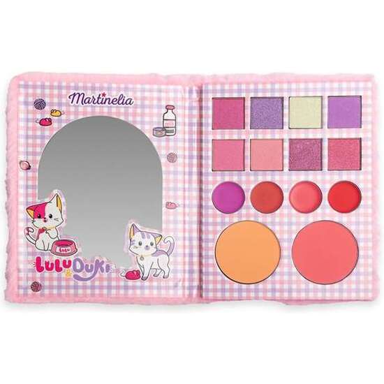 PALETA MARTINELIA LULU & DUKI.CONTIENE 12 SOMBRAS DE OJOS, 4 BRILLOS DE LABIOR, 4 RUBORES Y BRONCEADORES image 0
