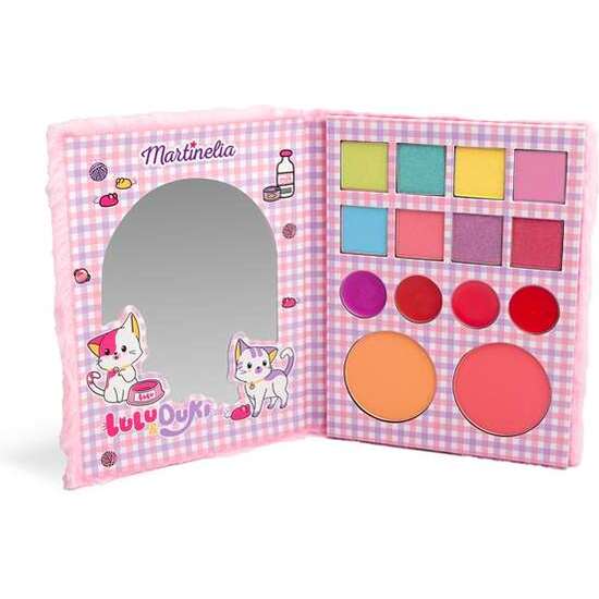 PALETA MARTINELIA LULU & DUKI.CONTIENE 12 SOMBRAS DE OJOS, 4 BRILLOS DE LABIOR, 4 RUBORES Y BRONCEADORES image 4