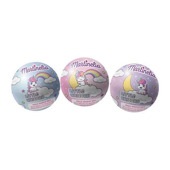 MAQUILLAJE MARTINELIA LITTLE UNICORN MAGIC BALLS. CONTIENE 6 SOMBRAS DE OJOS, 4 BRILLOS DE LABIOS Y APLICADOR image 4