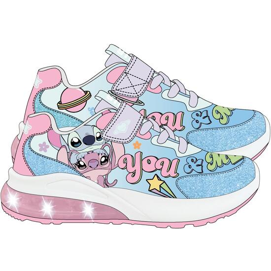 DEPORTIVA SUELA PVC CON LUCES STITCH image 0