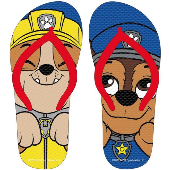 CHANCLAS FLIP FLOP PAW PATROL image 0