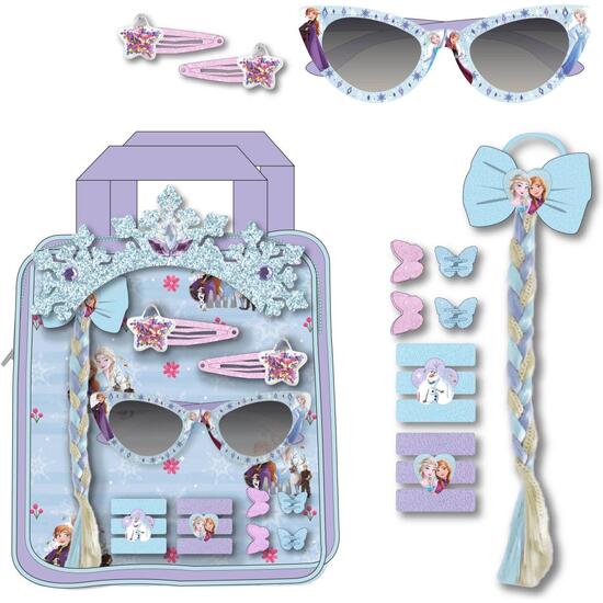 SET DE BELLEZA BOLSITO GAFAS FROZEN image 0