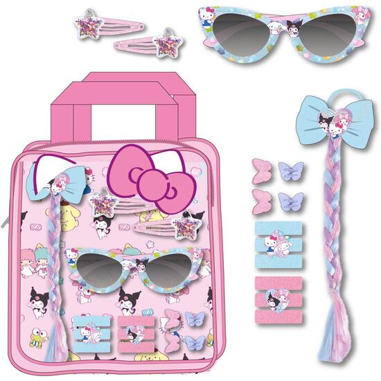 SET DE BELLEZA BOLSITO GAFAS HELLO KITTY image 0