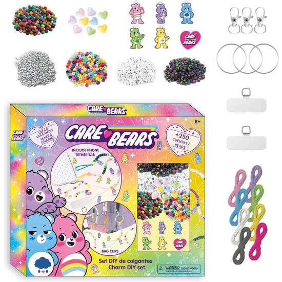 BISUTERIA SET BAG CLIP CARE BEARS image 0