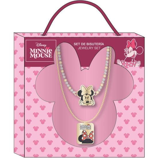 BISUTERIA COLLAR 2 PIEZAS MINNIE image 1