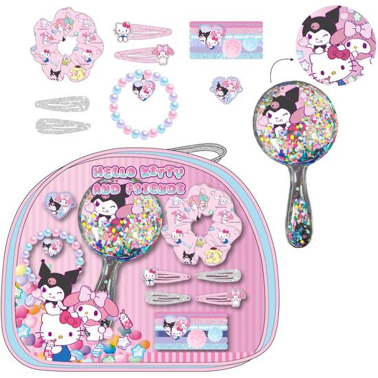 SET DE BELLEZA NECESER ACCESORIOS HELLO KITTY image 0