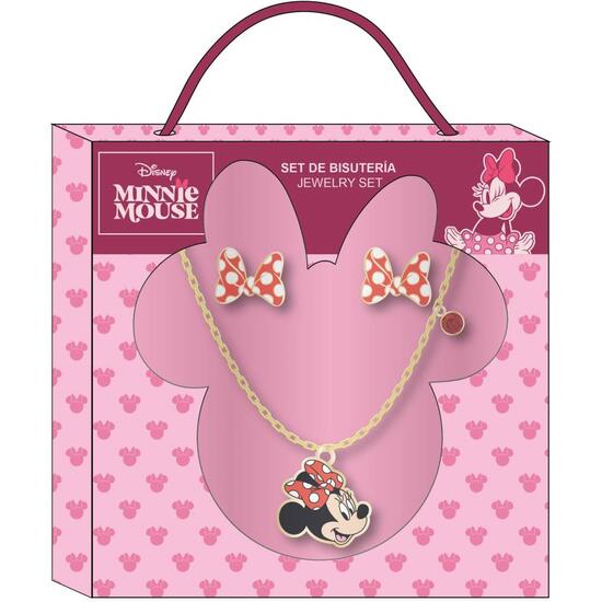 BISUTERIA COLLAR PENDIENTES MINNIE image 1