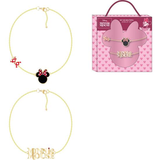 BISUTERIA PULSERA 2 PIEZAS MINNIE image 0