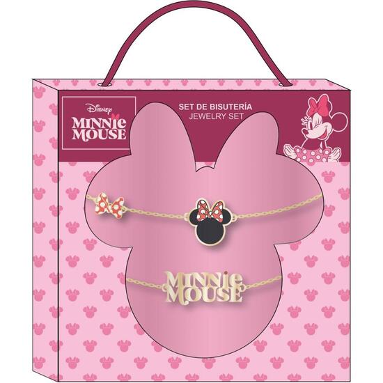 BISUTERIA PULSERA 2 PIEZAS MINNIE image 1