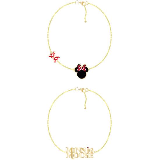 BISUTERIA PULSERA 2 PIEZAS MINNIE image 2