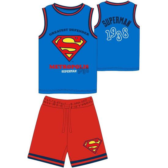CONJUNTO 2 PIEZAS DEPORTE SUPERMAN image 0