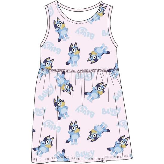 VESTIDO SINGLE JERSEY BLUEY image 0