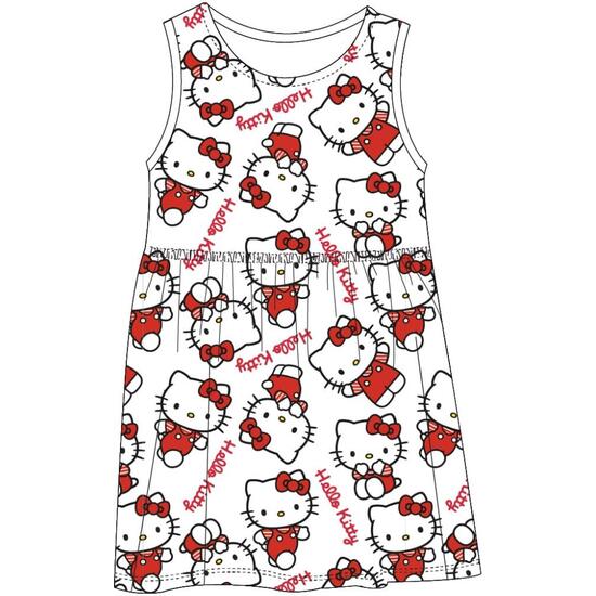 VESTIDO SINGLE JERSEY HELLO KITTY image 0