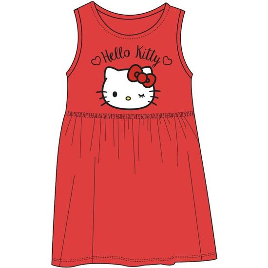 VESTIDO SINGLE JERSEY HELLO KITTY image 0