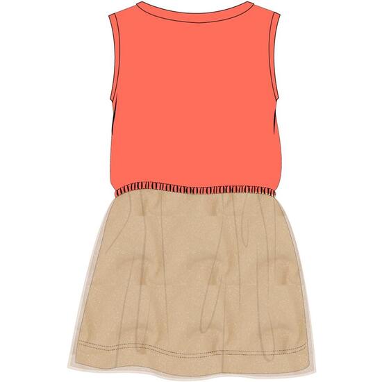 VESTIDO SINGLE JERSEY FANTASIA MOANA image 1