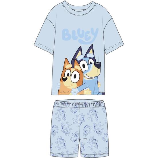 PIJAMA CORTO SINGLE JERSEY BLUEY image 0