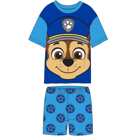 PIJAMA CORTO SINGLE JERSEY PAW PATROL image 0