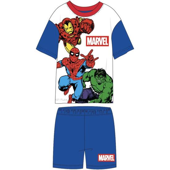 PIJAMA CORTO SINGLE JERSEY MARVEL image 0