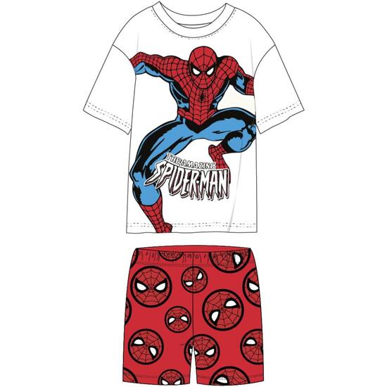 PIJAMA CORTO SINGLE JERSEY SPIDERMAN image 0