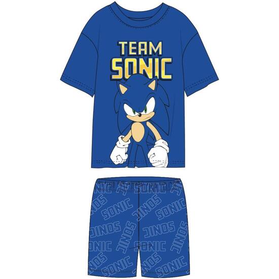 PIJAMA CORTO SINGLE JERSEY SONIC image 0
