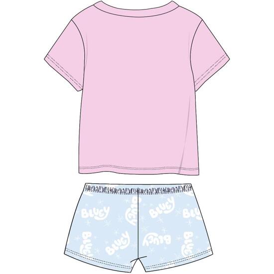 PIJAMA CORTO SINGLE JERSEY BLUEY image 1