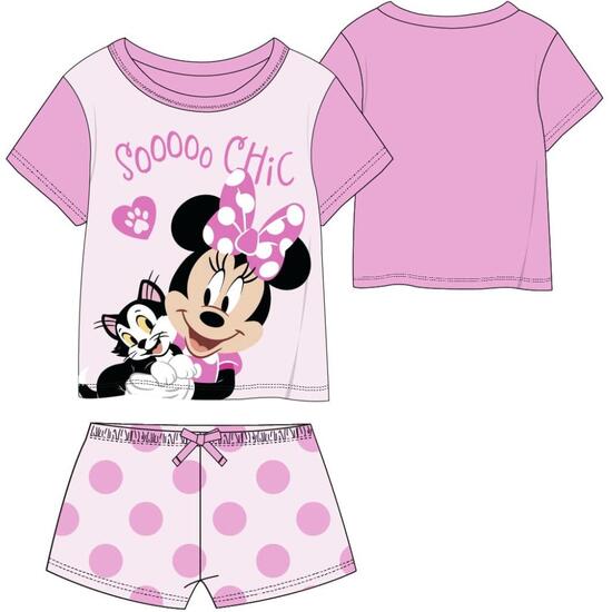 PIJAMA CORTO SINGLE JERSEY MINNIE image 0