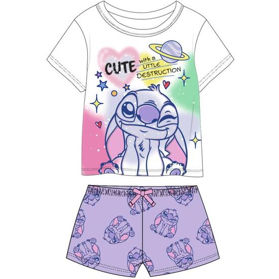 PIJAMA CORTO SINGLE JERSEY STITCH image 0