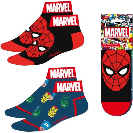 PACK CALCETINES TOBILLERO MARVEL image 0