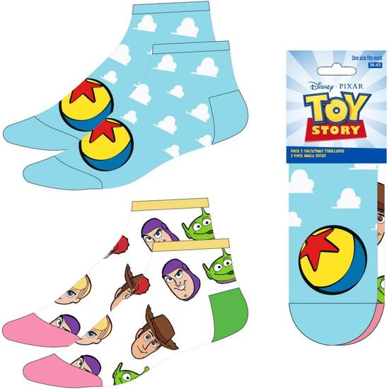 PACK CALCETINES TOBILLERO TOY STORY image 0