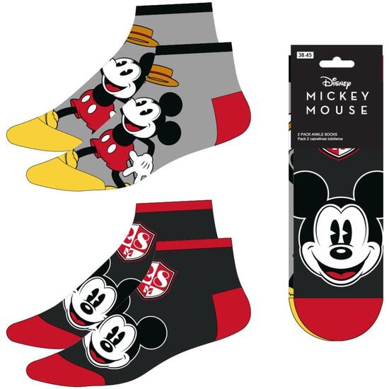 PACK CALCETINES TOBILLERO MICKEY image 0