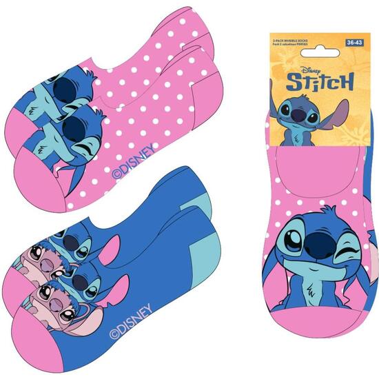 PACK CALCETINES PINKIES STITCH image 0