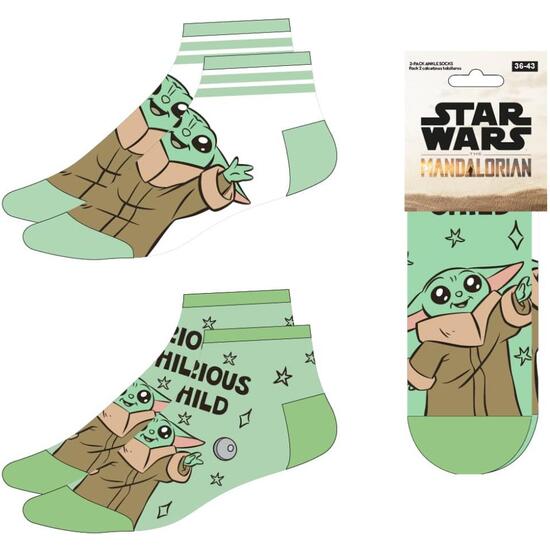 PACK CALCETINES TOBILLERO THE MANDALORIAN image 0