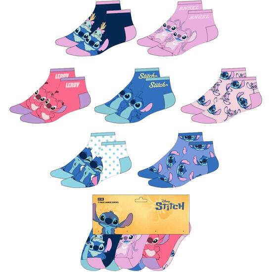 PACK CALCETINES TOBILLERO STITCH image 0