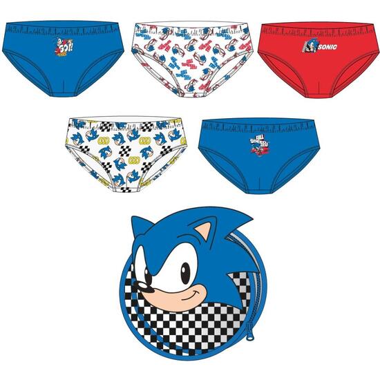 PACK CALZONCILLOS SINGLE JERSEY NECESER SONIC image 0