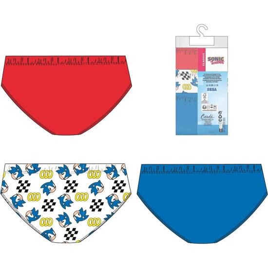 PACK CALZONCILLOS SINGLE JERSEY 3 PIEZAS SONIC image 1