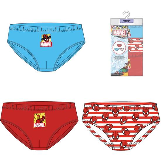 PACK CALZONCILLOS SINGLE JERSEY 3 PIEZAS MARVEL image 0