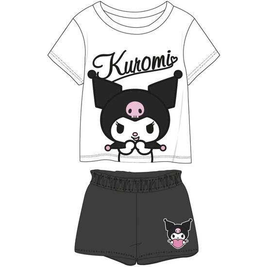 CONJUNTO 2 PIEZAS FRENCH TERRY HELLO KITTY KUROMI image 0