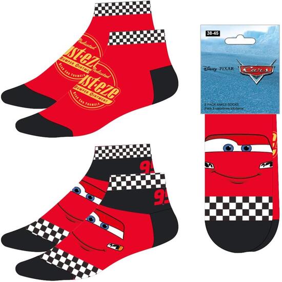 PACK CALCETINES TOBILLERO CARS image 0