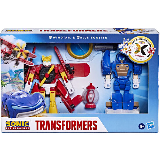 FIGURAS WINGTAIL & BLUE BOOSTER SONIC THE HEDGEHOG TRANSFORMERS 12,7CM image 3