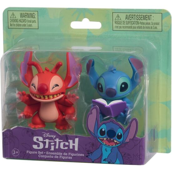 BLISTER 2 FIGURAS STITCH DISNEY 7,5CM SURTIDO image 0