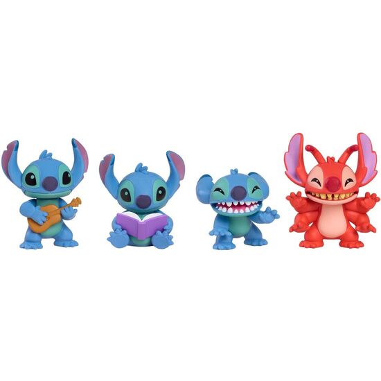 BLISTER 2 FIGURAS STITCH DISNEY 7,5CM SURTIDO image 1
