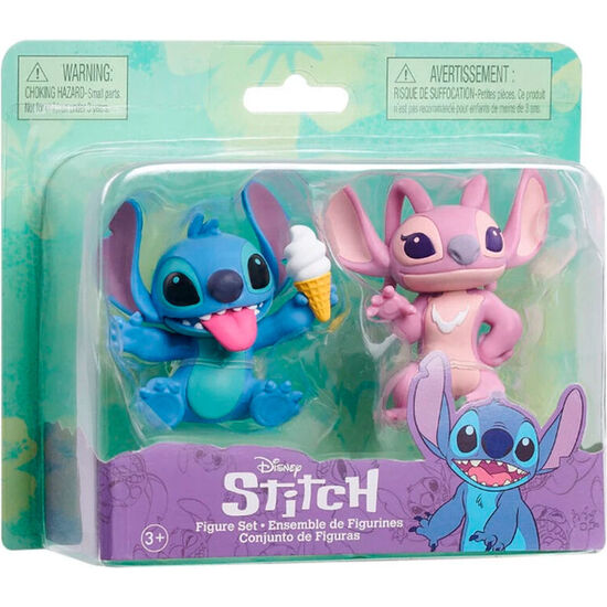 BLISTER 2 FIGURAS STITCH DISNEY 7,5CM SURTIDO image 5