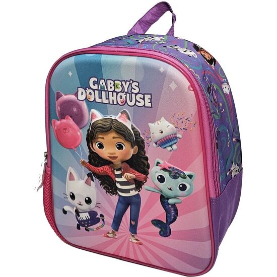 MOCHILA 3D DANCE LA CASA DE MUÃ±ECAS DE GABBY 29CM image 1