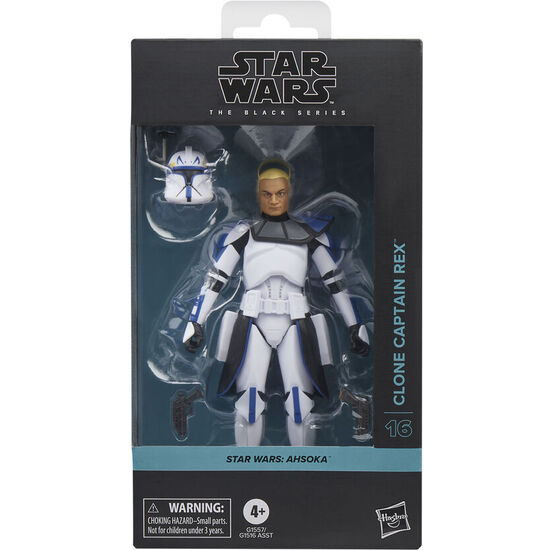 FIGURA CLONE CAPTAIN REX AHSOKA STAR WARS 15CM image 0